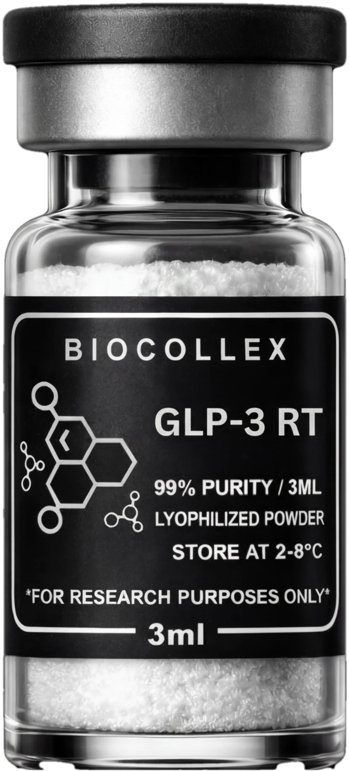 BioCollex GLP-3 RT research peptide vial